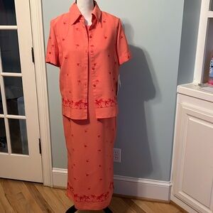 Koret Dress and Matching Blouse
